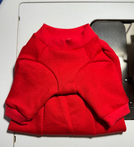 Crew neck coton ouaté rouge - Méchant Mario