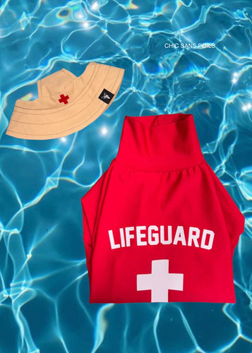 Protection UV FPS 50+ - Lifeguard rouge 🌊