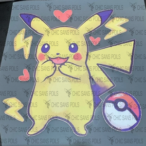 STEP 2: Image for customization - PIKA LOVE