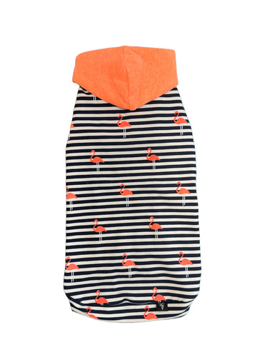 Camisole capuche - Flamingo