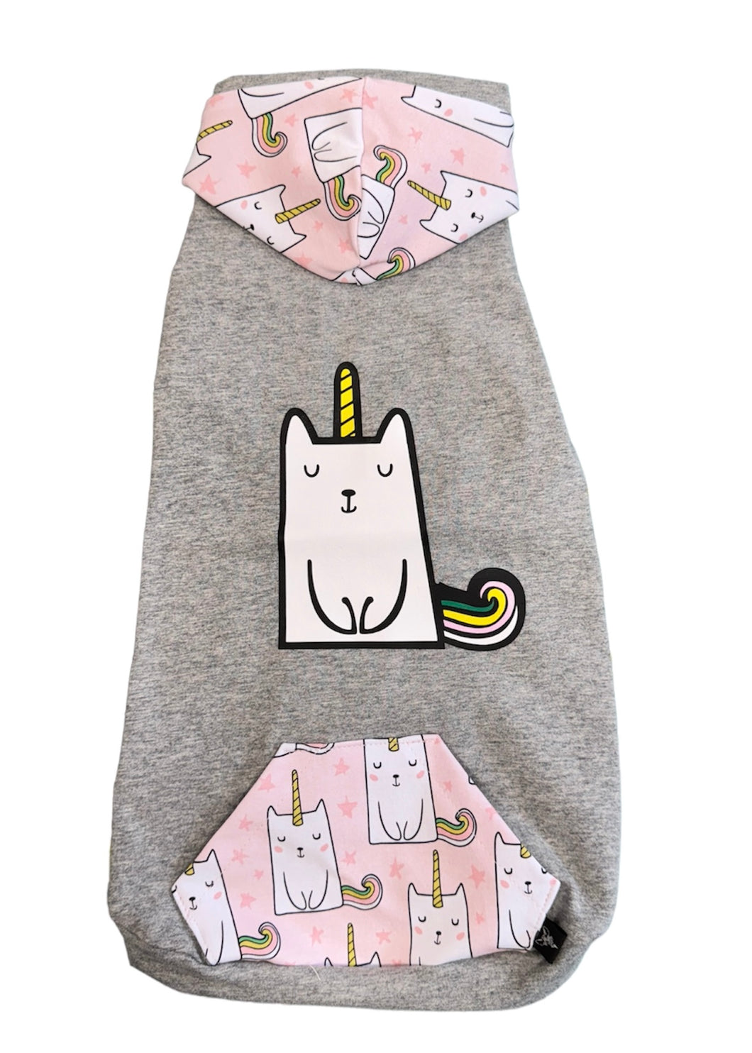 Camisole capuche - Chat licorne