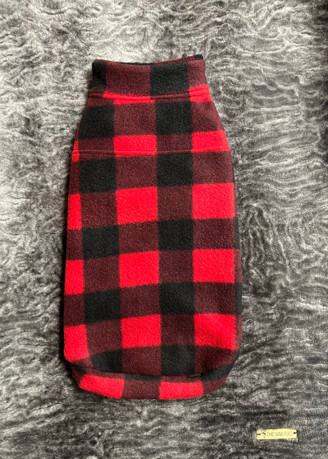 Kiwi - Plaid rouge