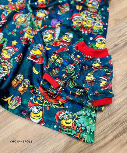 SQUISHY Pajamas - Christmas Minions