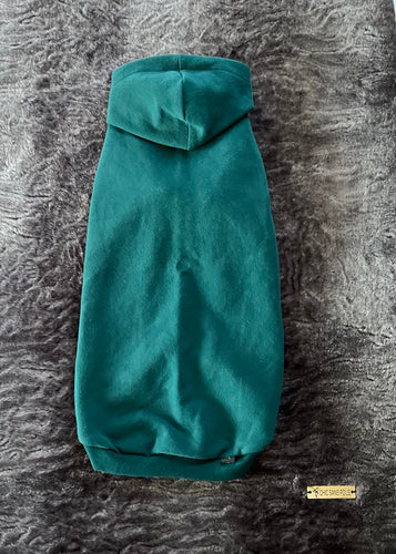 Organic Cotton Hoodie - Teal