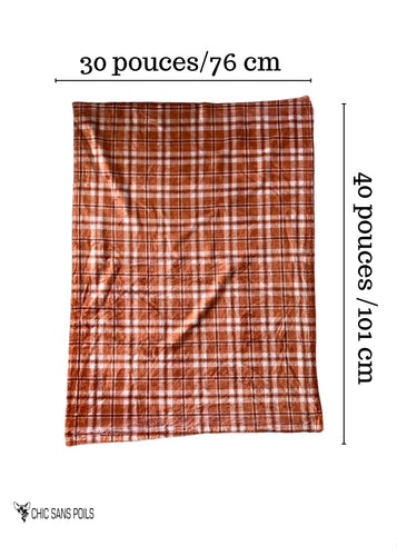 Doudou - Rust Plaid