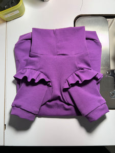 Col roulé manches longues RUFFLES - Purple 💜