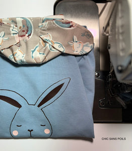 Cutie Bunny Long Raglan Hoodie